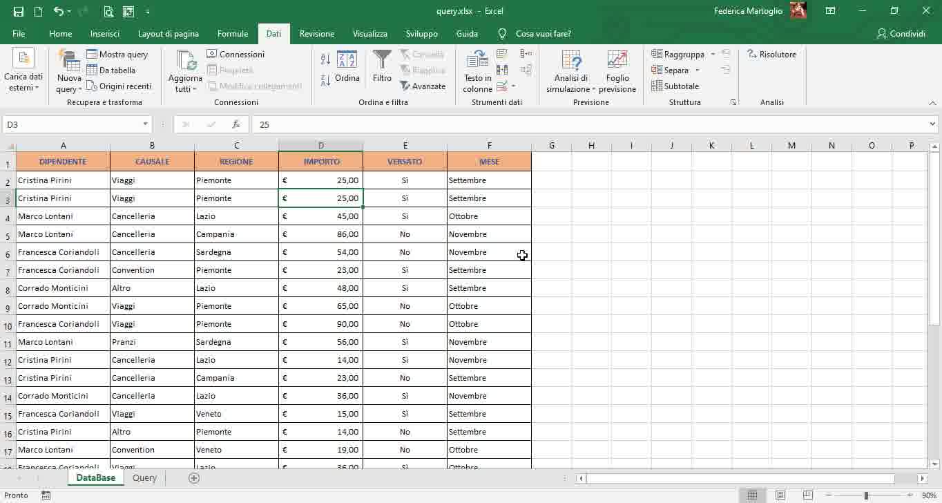 Corso Excel Query parte 1